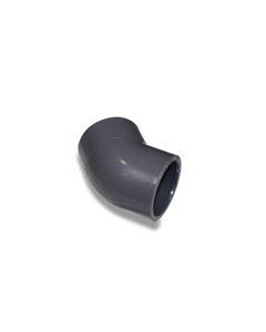 Winkel 45° PVC 50mm 2x Klebemuffe ND16